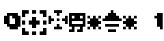Oxygene 1字体